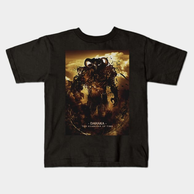 Dahaka The Guardian of Time Kids T-Shirt by syanart